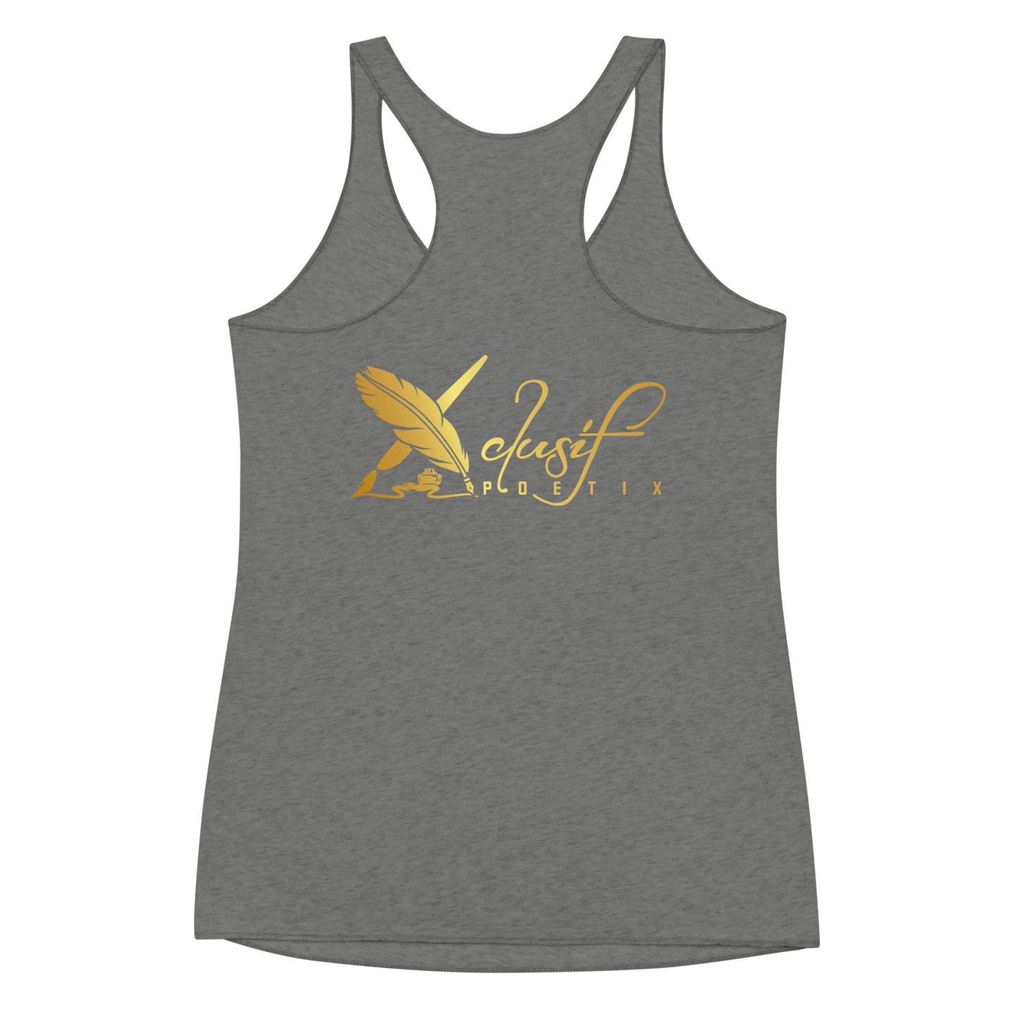 RICH BY XCLUSIF POETIX Women's Racerback Tank