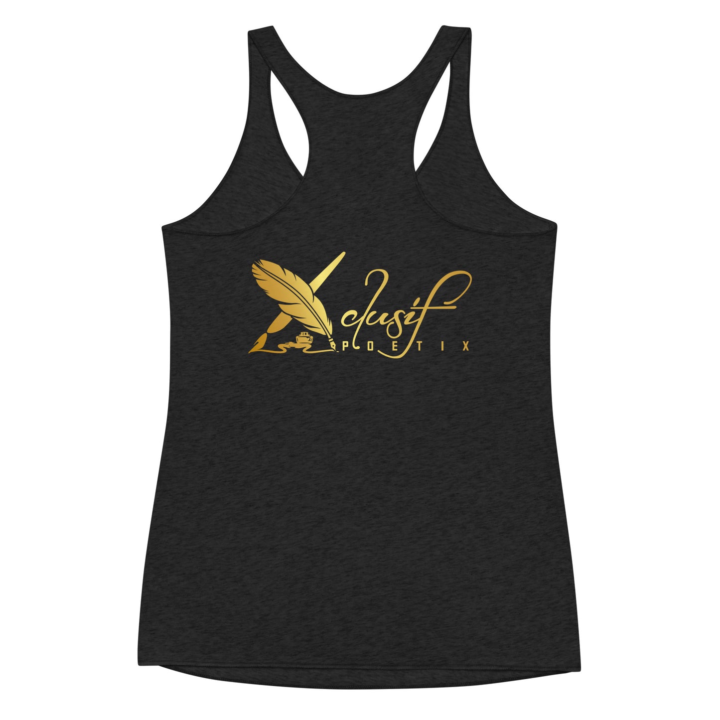 RICH BY XCLUSIF POETIX Women's Racerback Tank