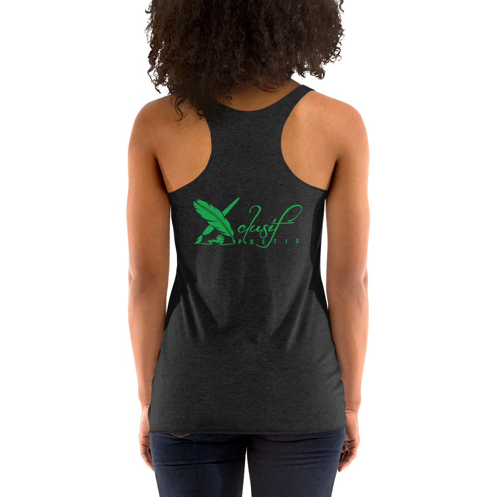 ROYALTY BY XCLUSIF POETIX Women's Racerback Tank