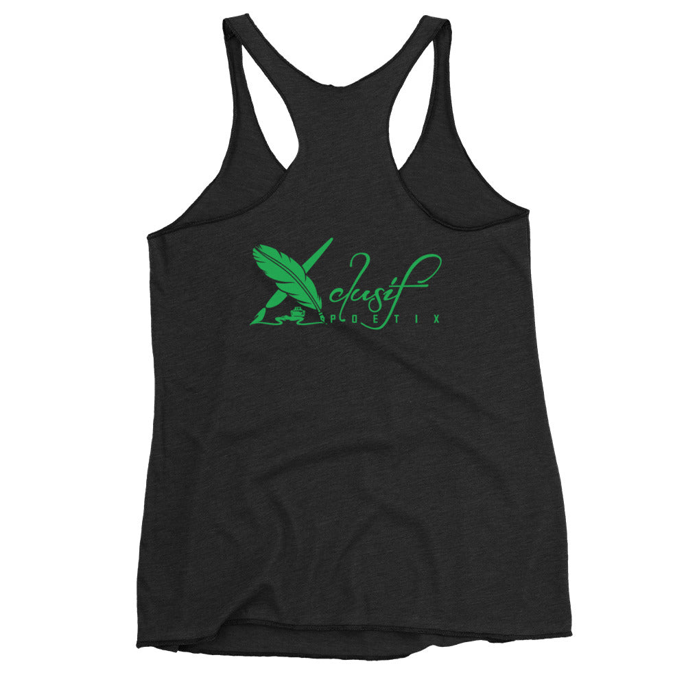 ROYALTY BY XCLUSIF POETIX Women's Racerback Tank