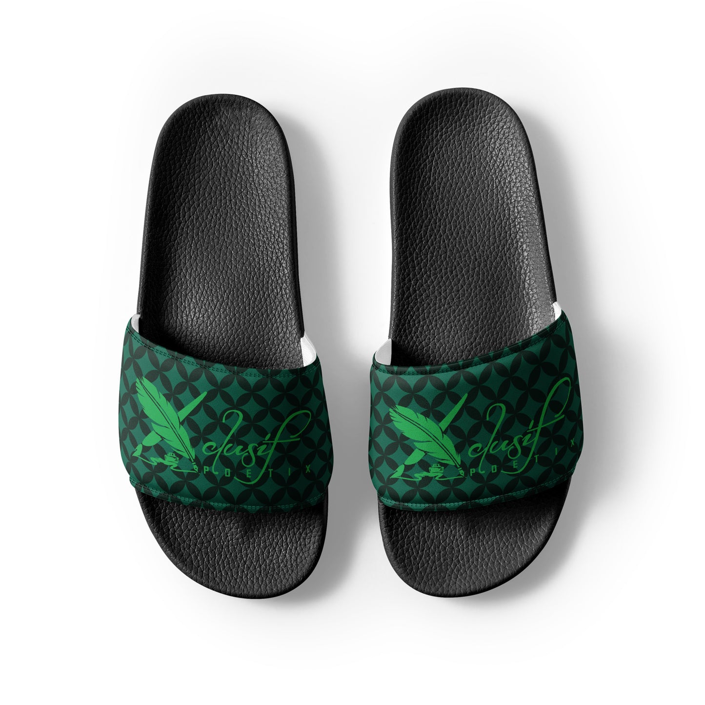 XCLUSIF POETIX LUXURY GREEN Women's slides