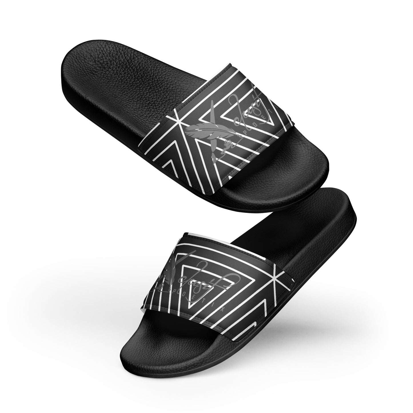 XCLUSIF POETIX BLACK TRIANGLE Women's slides