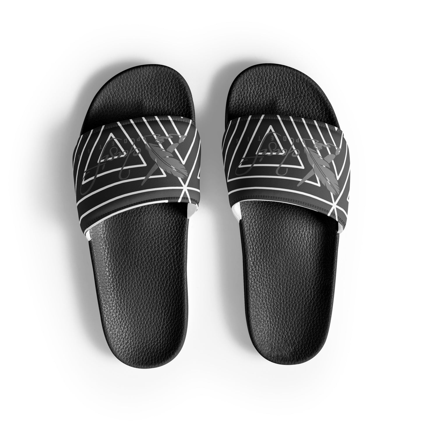 XCLUSIF POETIX BLACK TRIANGLE Women's slides