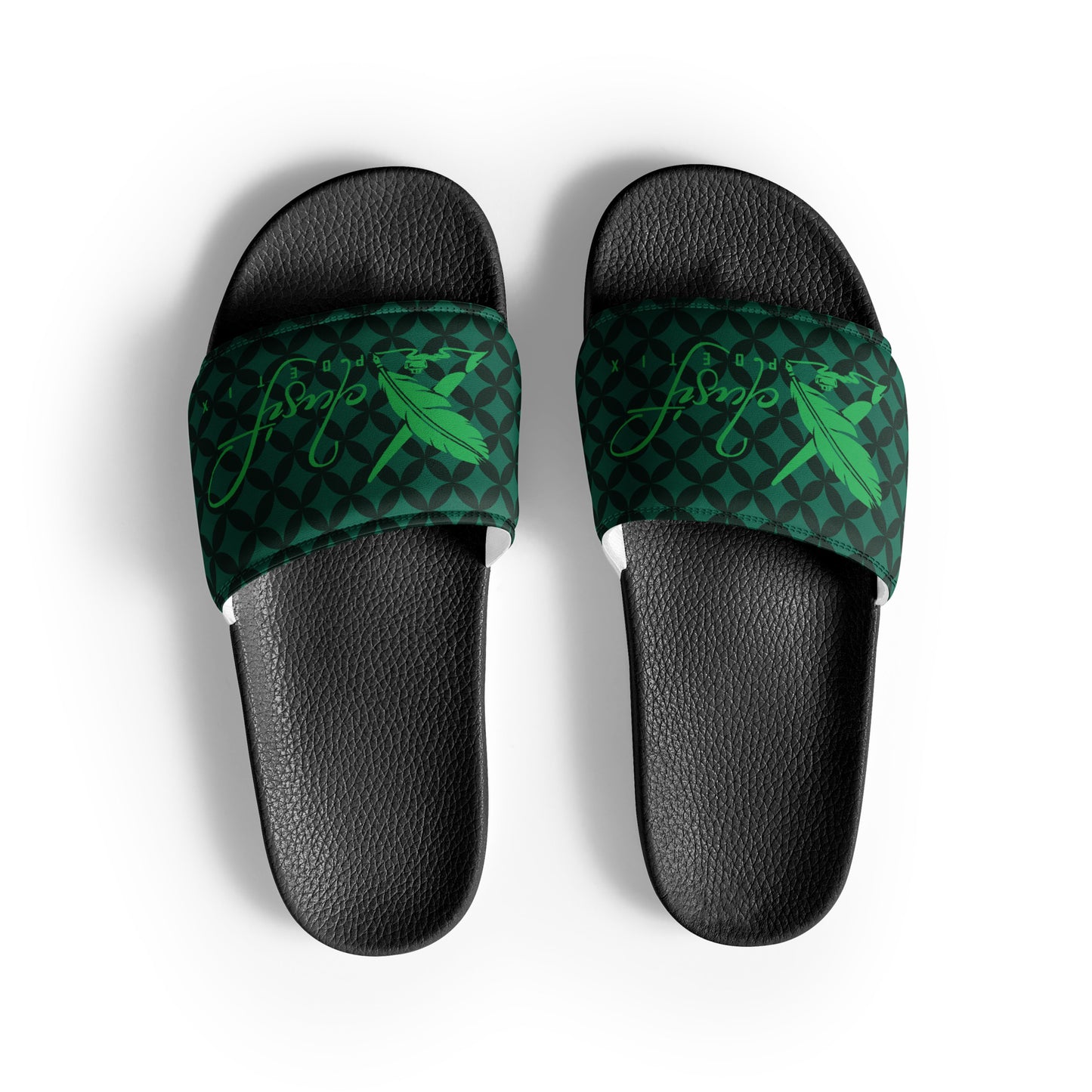 XCLUSIF POETIX LUXURY GREEN Women's slides