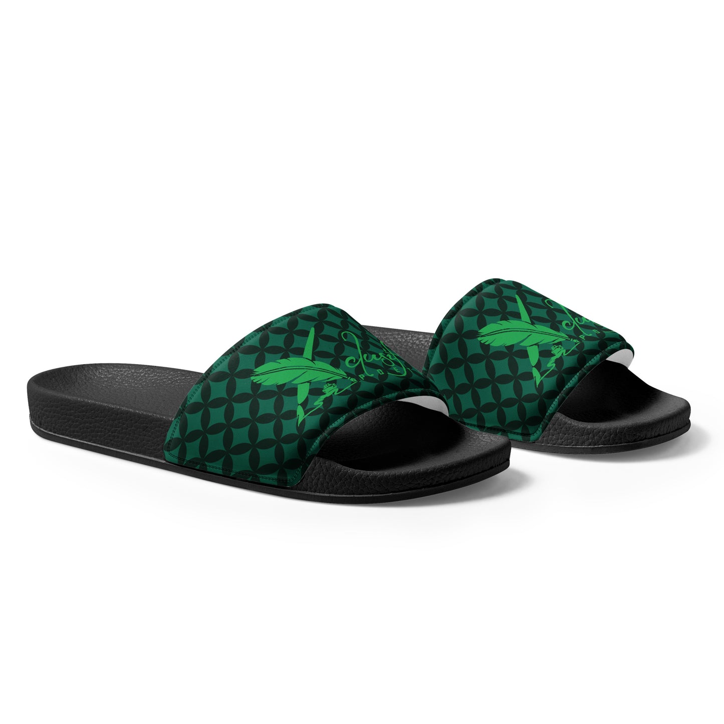 XCLUSIF POETIX LUXURY GREEN Women's slides