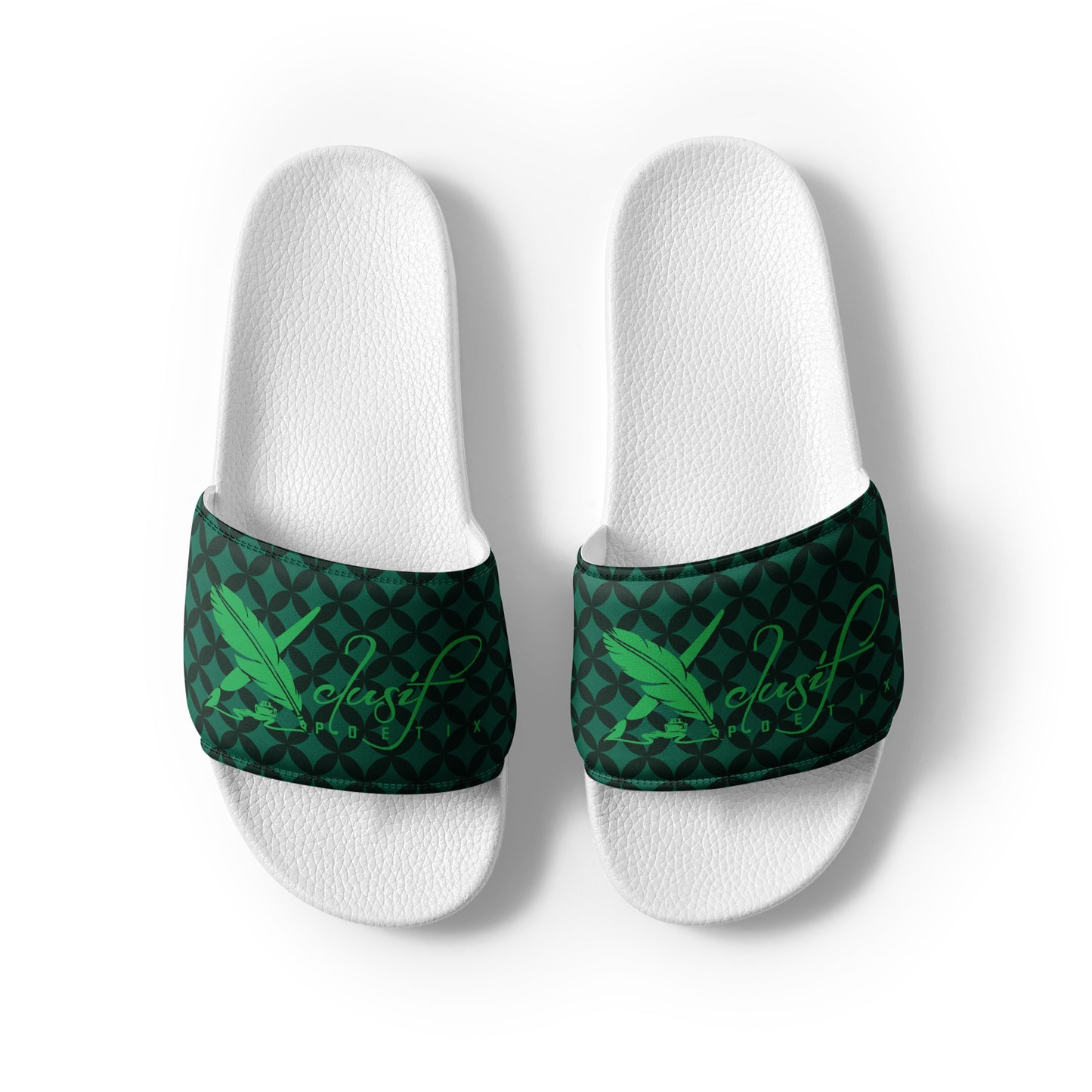 XCLUSIF POETIX LUXURY GREEN Women's slides