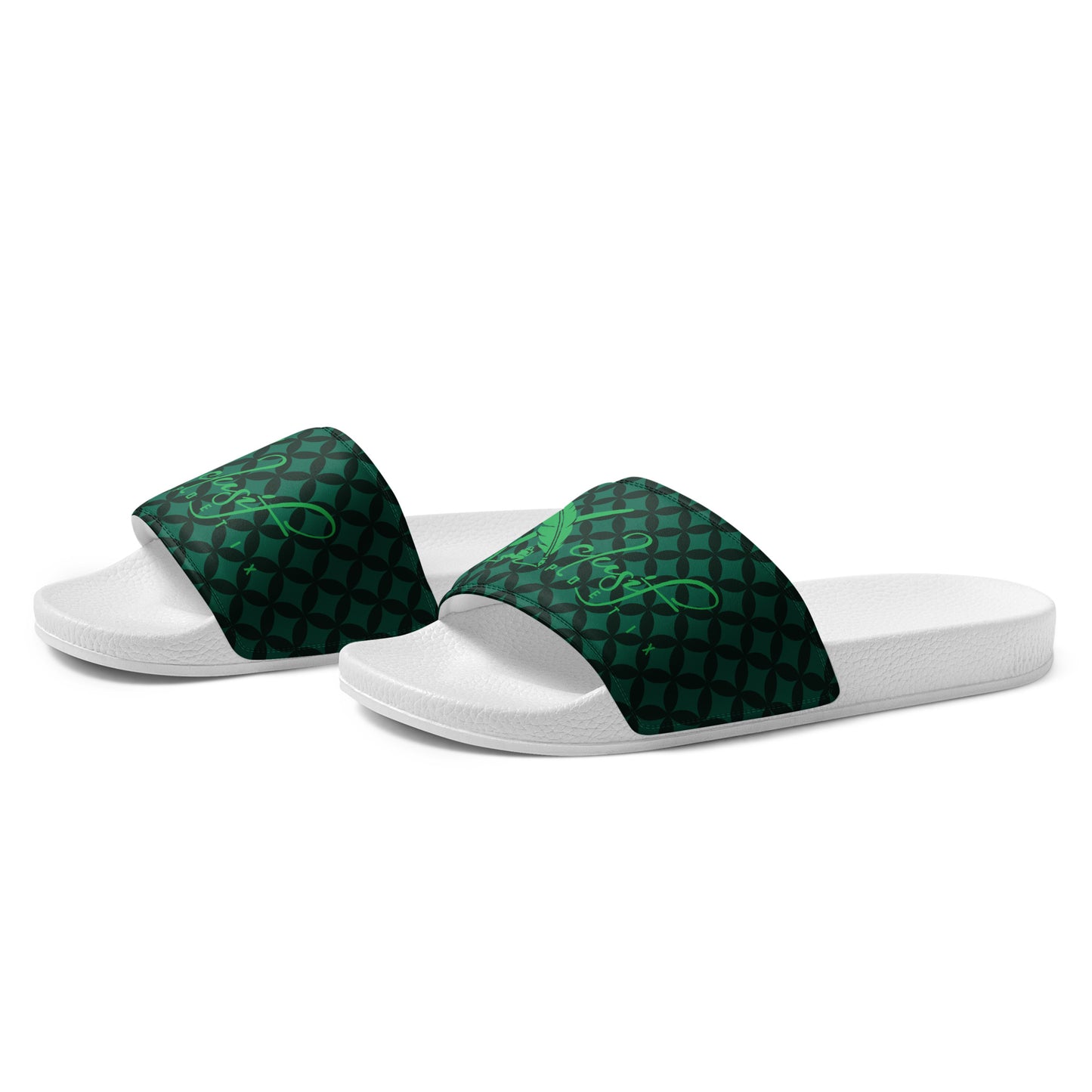 XCLUSIF POETIX LUXURY GREEN Women's slides