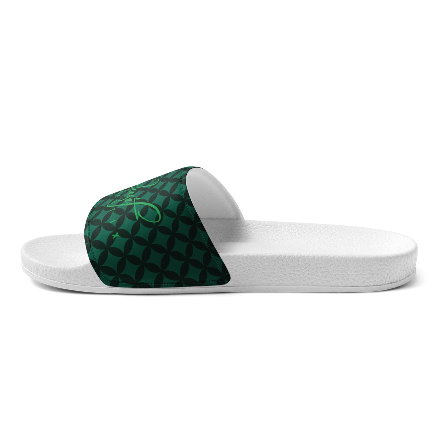 XCLUSIF POETIX LUXURY GREEN Women's slides