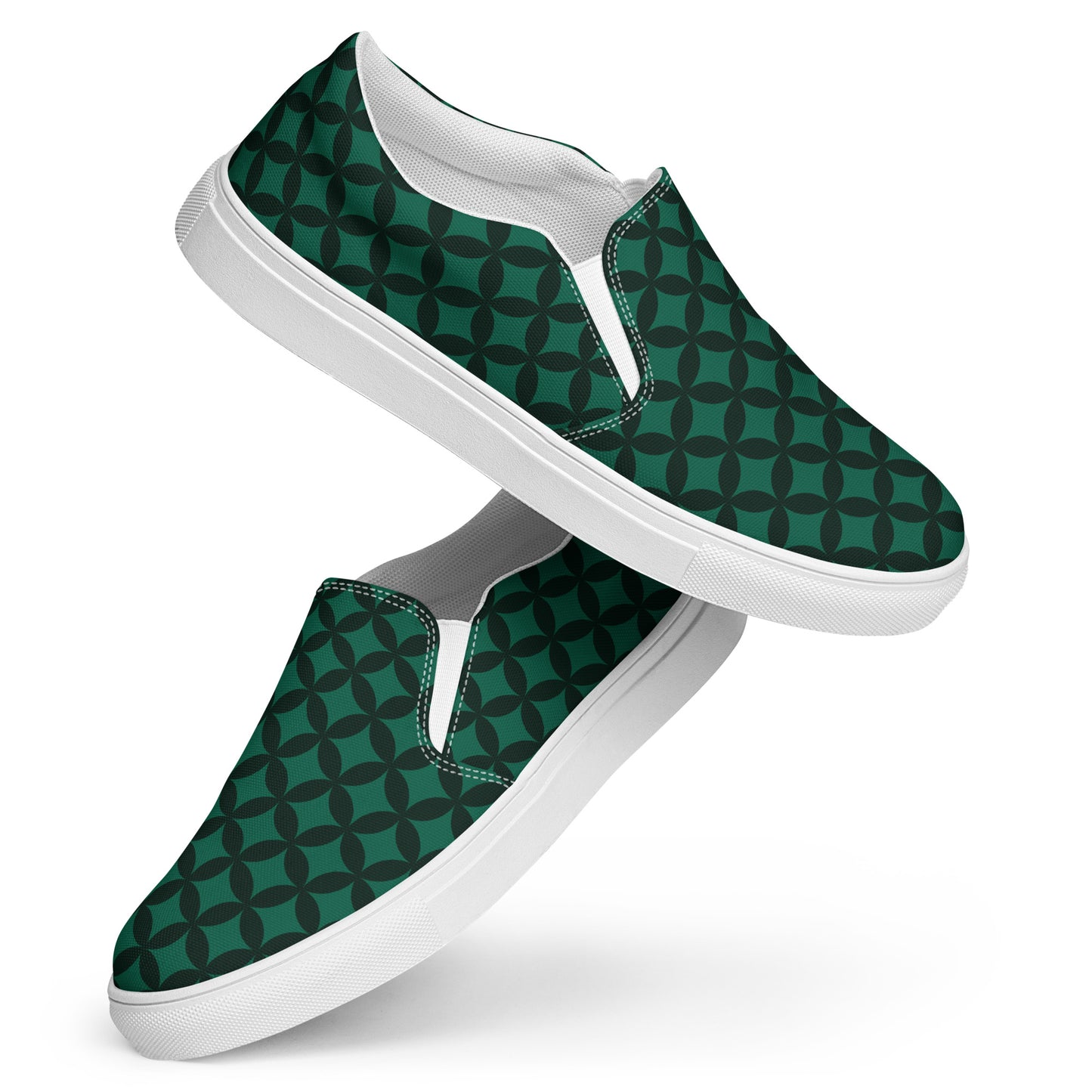 XCLUSIF POETIX LUXURY GREEN Women’s slip-on shoes