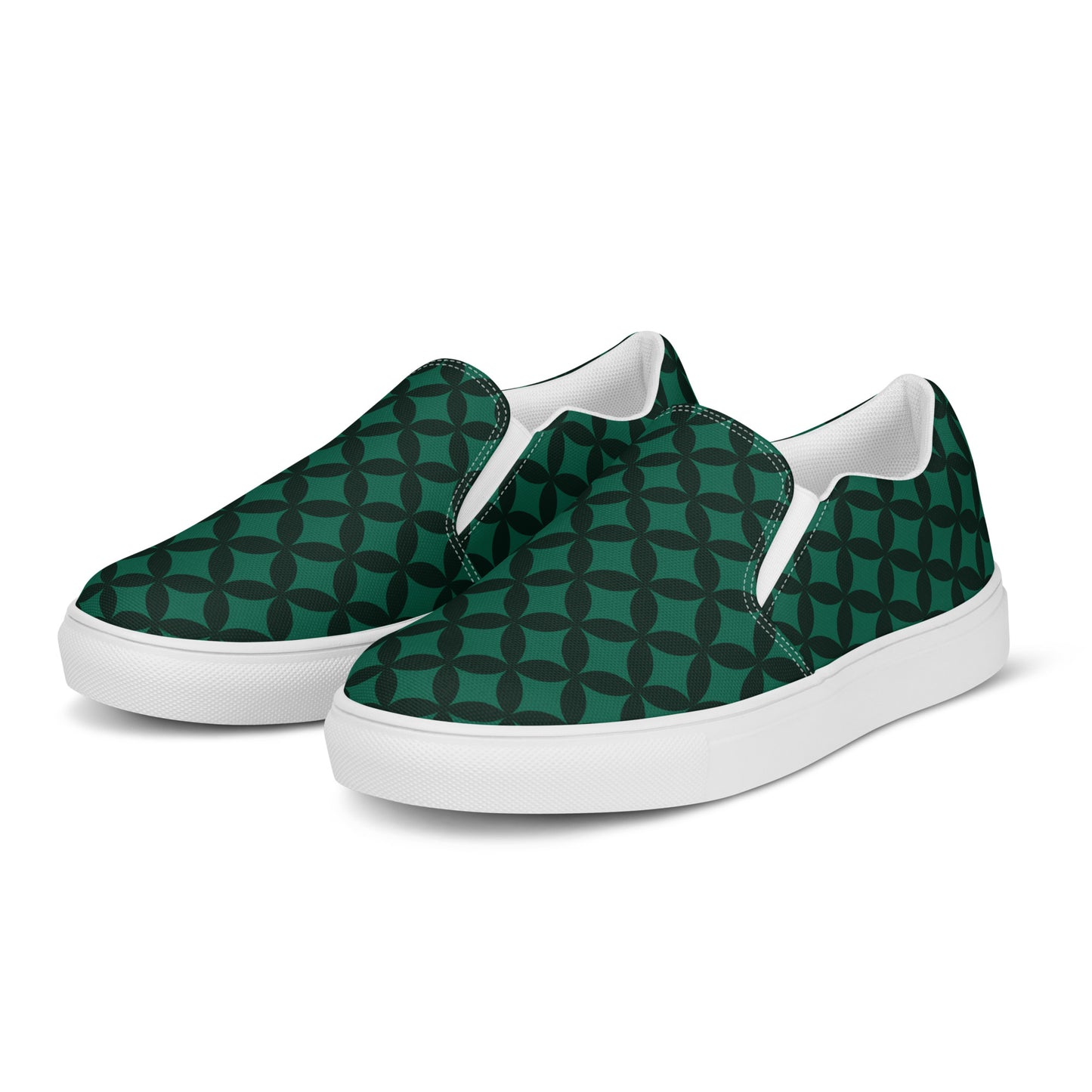 XCLUSIF POETIX LUXURY GREEN Women’s slip-on shoes