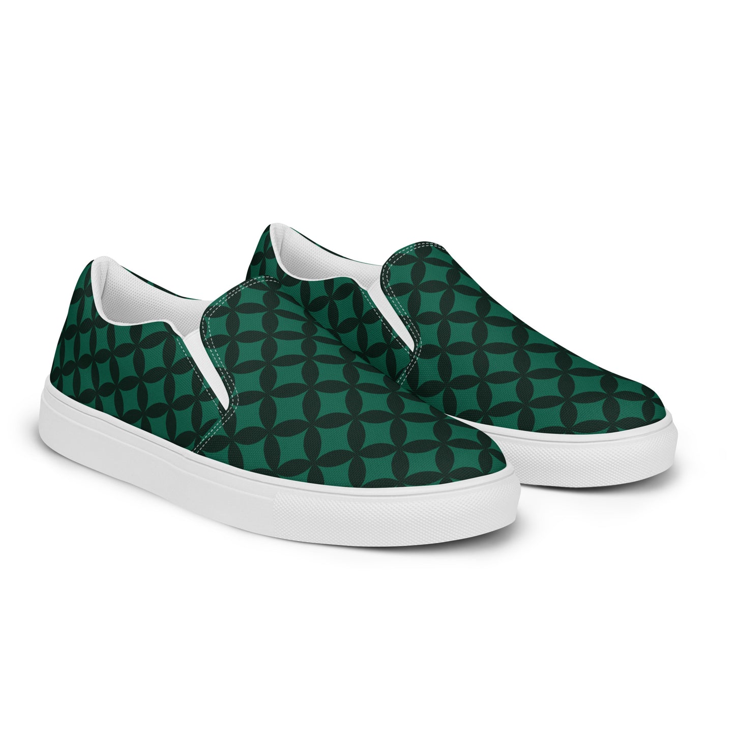 XCLUSIF POETIX LUXURY GREEN Women’s slip-on shoes